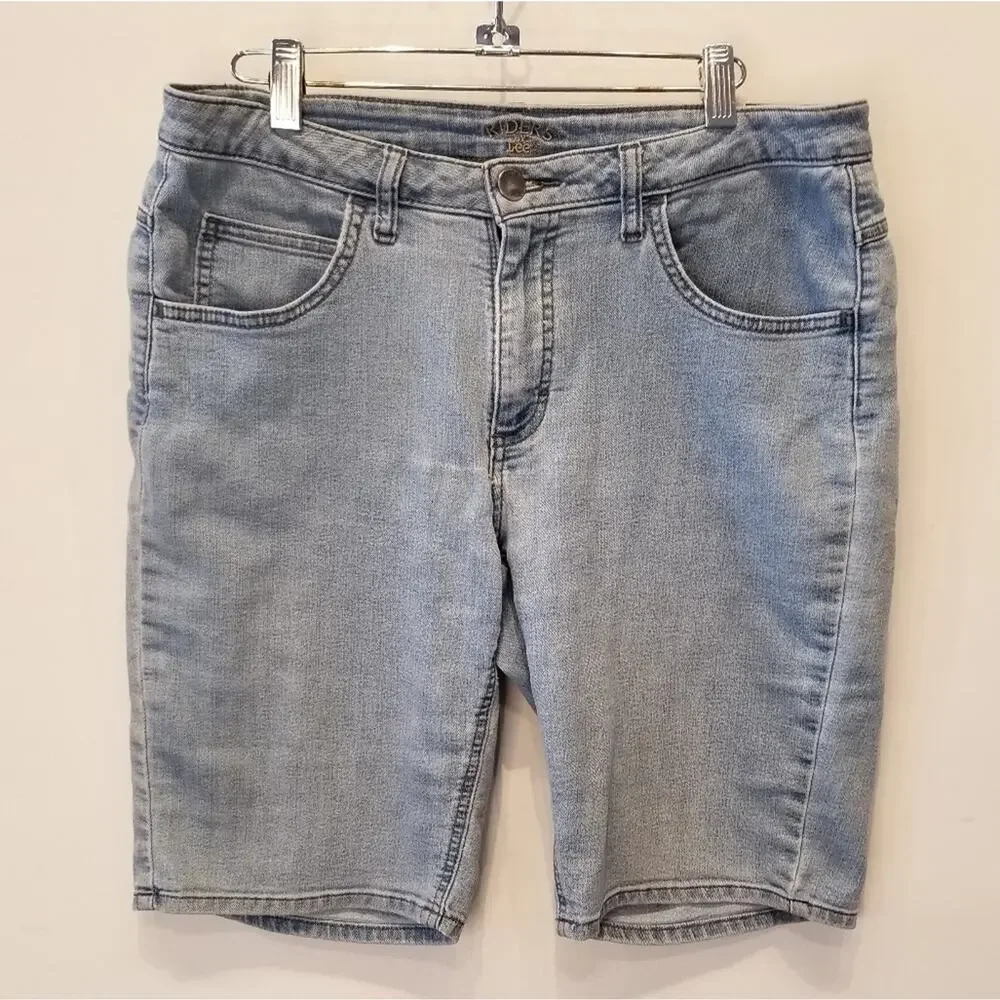 Riders by‎ Lee Denim Long Shorts Bermudas Size L